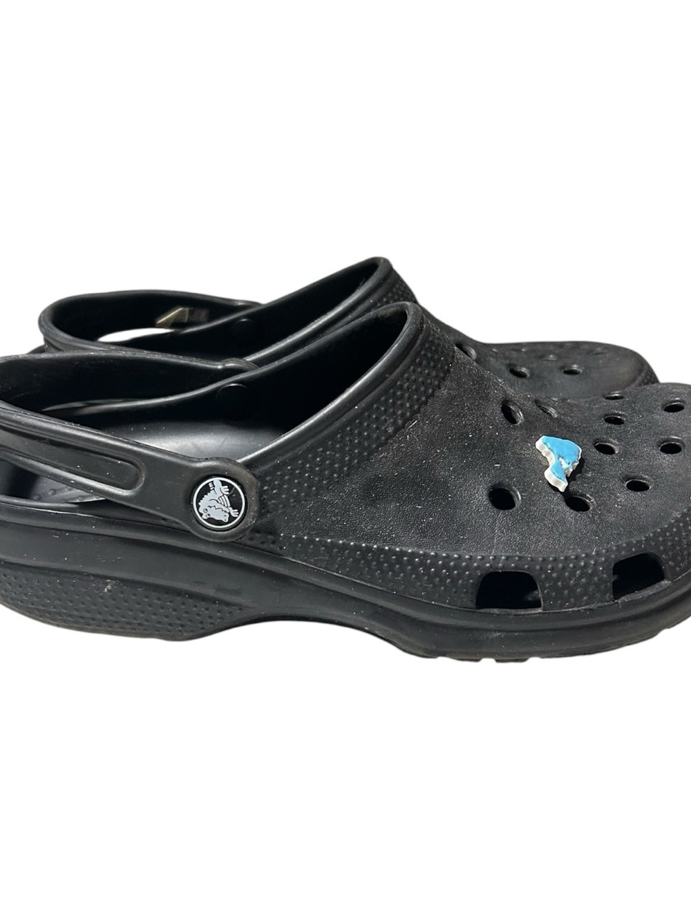 CROCS Black Slip-On Clog with Textured Sole